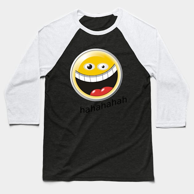 LAUGHING Baseball T-Shirt by Designz4U